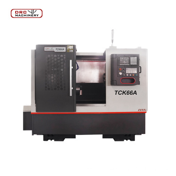 TCK66AGSK CNC system 45 degrees inclined bed CNC lathe metal turning center with Y axis
